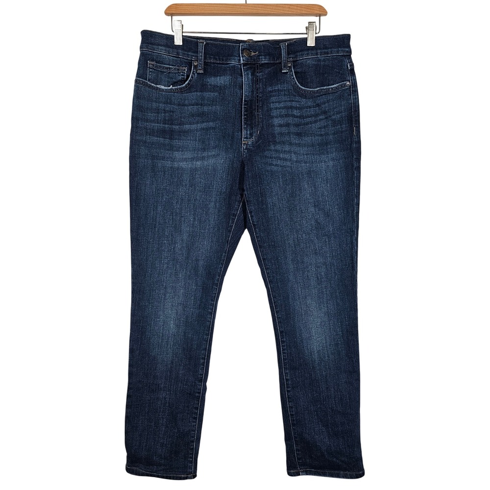 Joe's Men's Distressed Slim Fit Jeans Stretch Dark Wash Denim Blue Size 36
